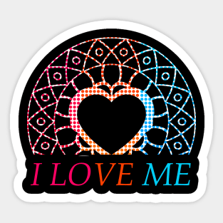 I Love Me Sticker